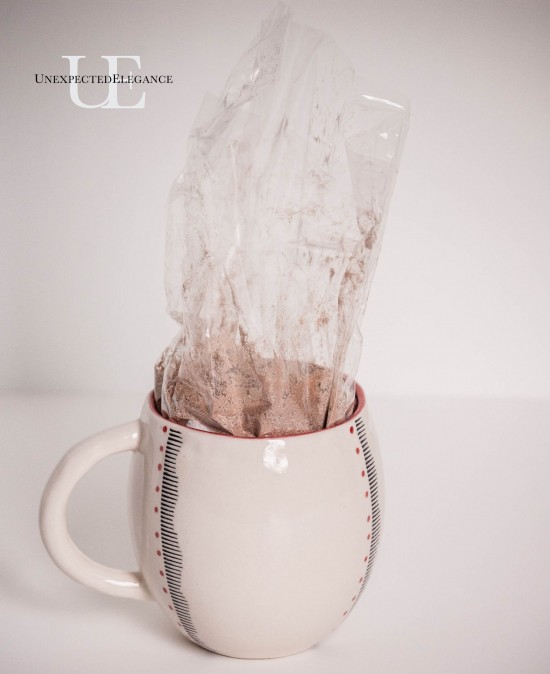 Easy DIY Etched Glass Holiday Hot Cocoa Mugs - First Home Love Life