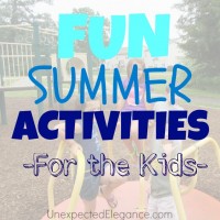 Fun Summer Activities for the Kids