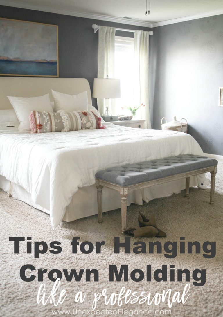 Tips for Hanging Crown Molding Like a Pro | From a NON-Pro
