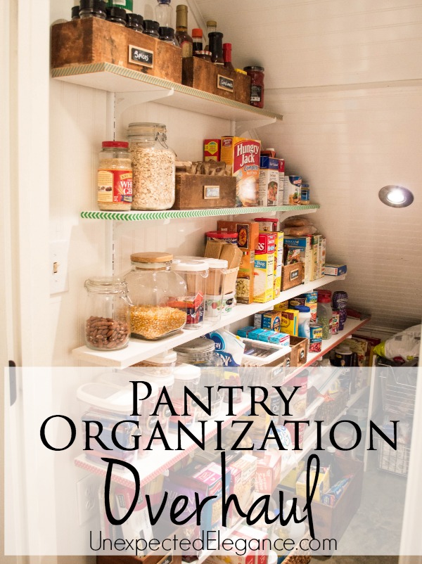 How To Organize Pantry, Spices & Food Storage Areas