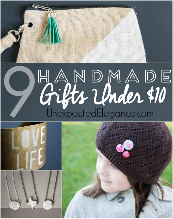 9} Handmade Gifts Under $10