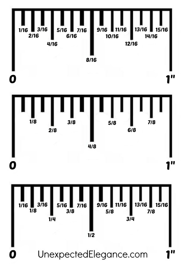 How To Read A Tape Measure 1/32 Pec Tools 6 Long 1 64 1 32 And 0 5