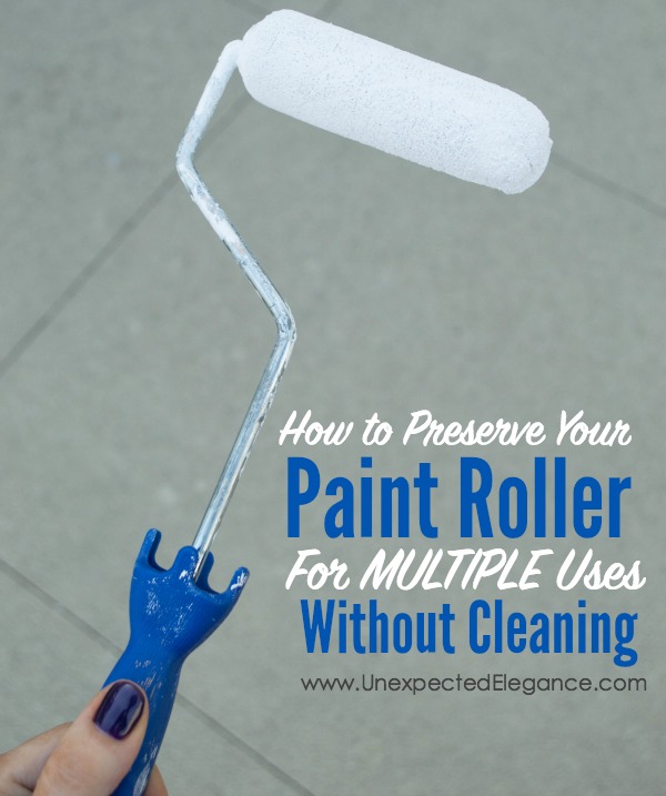 How To Preserve Your Paint Roller For Multiple Uses WITHOUT Cleaning 