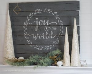 How to Transform Your Mantel for Christmas