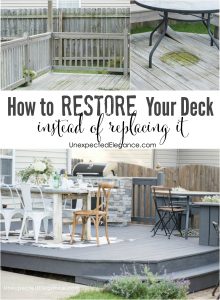 How to RESTORE Your Deck…Instead of Replacing it