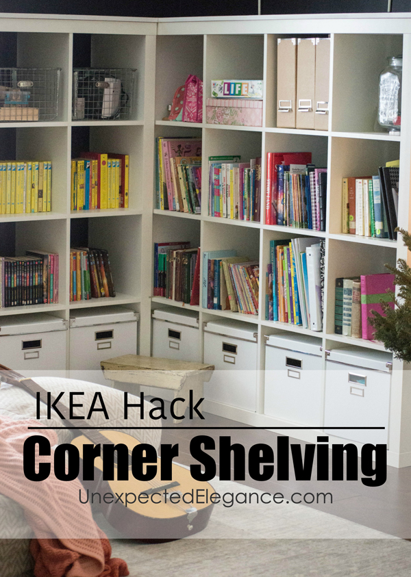 Bathroom makeover and no-drill shelving! (diy IKEA hack)