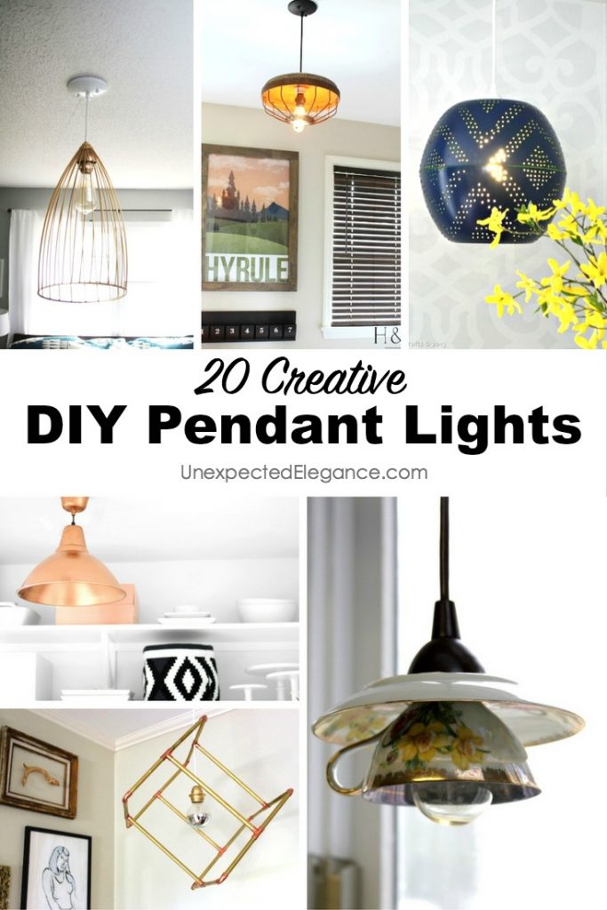 20 DIY Pendant Lights