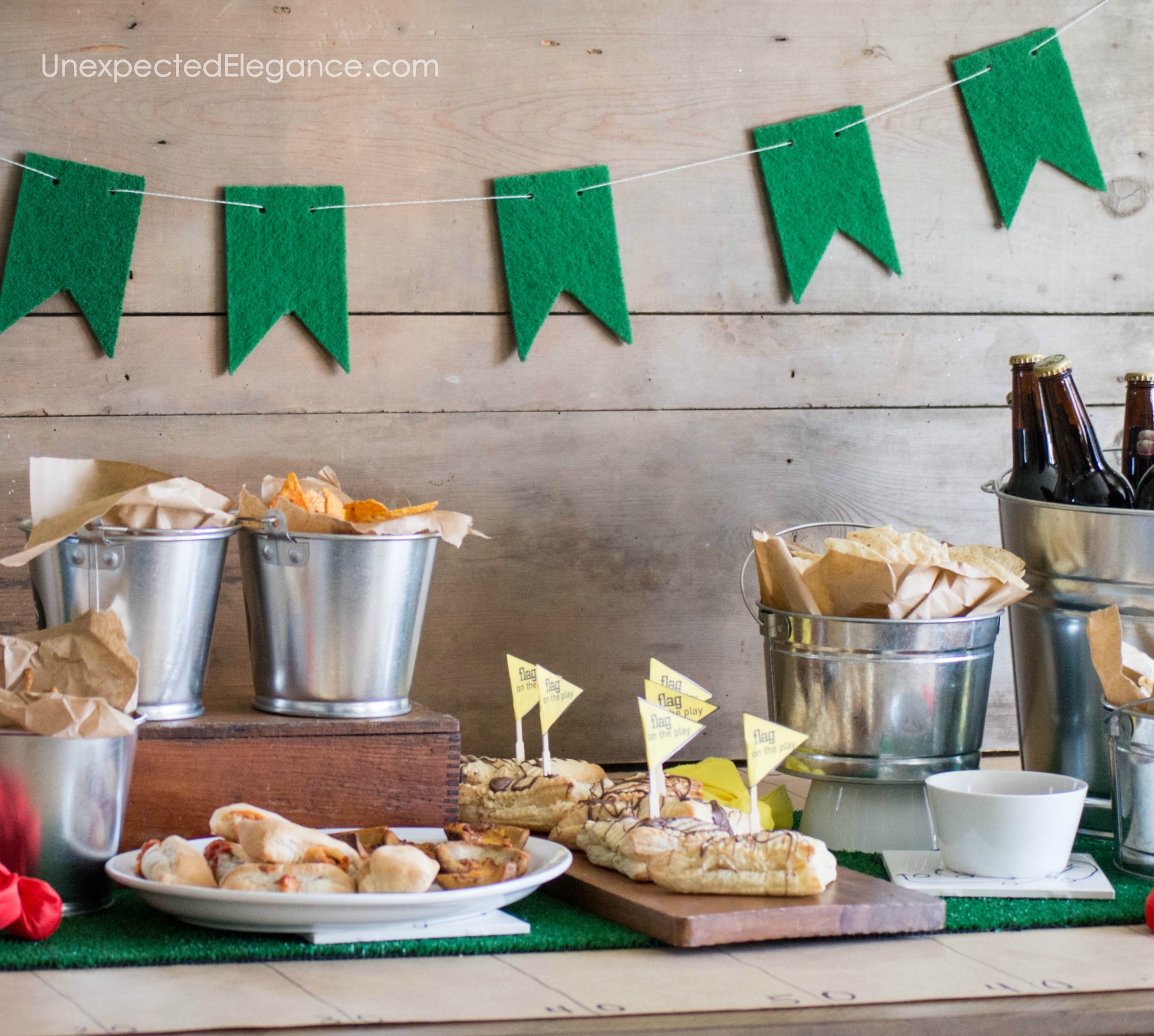 Easy Super Bowl Party Decor Ideas Unexpected Elegance